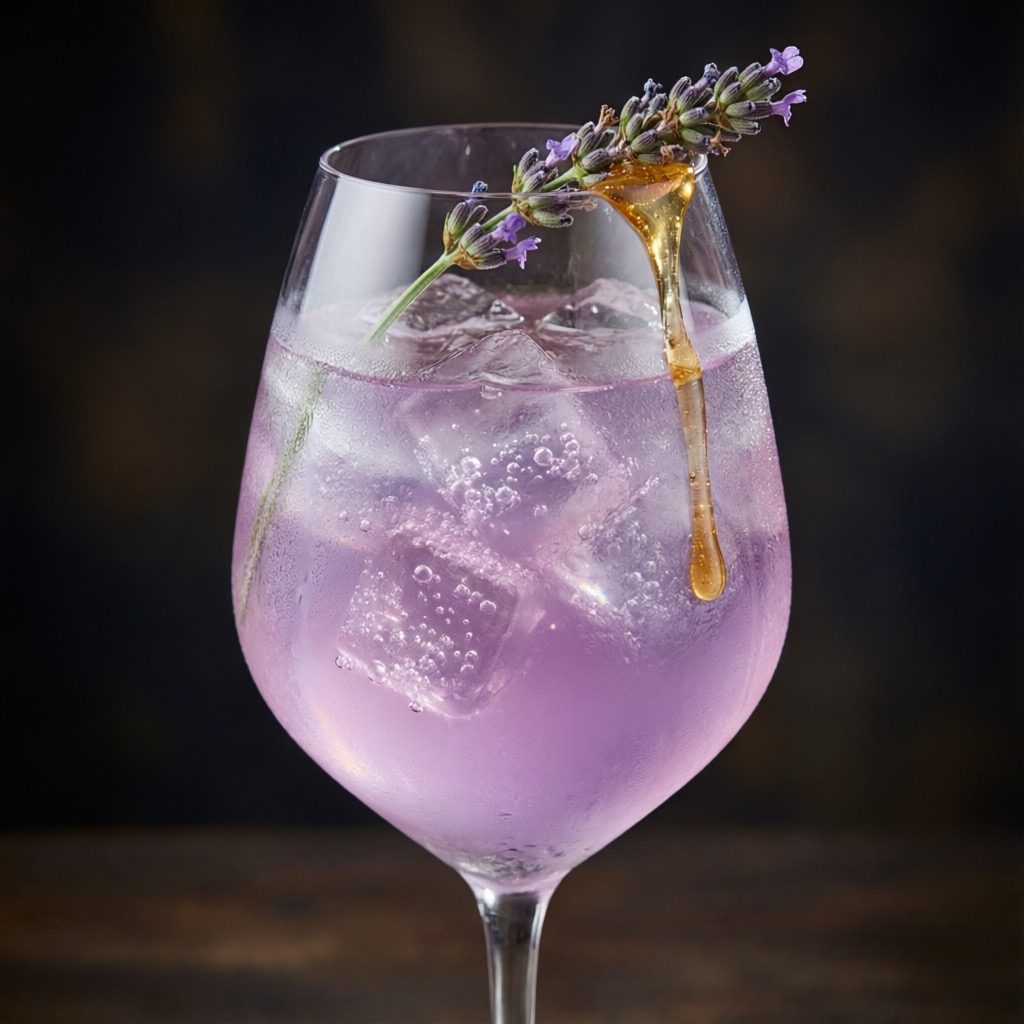 薰衣草蜂蜜气泡