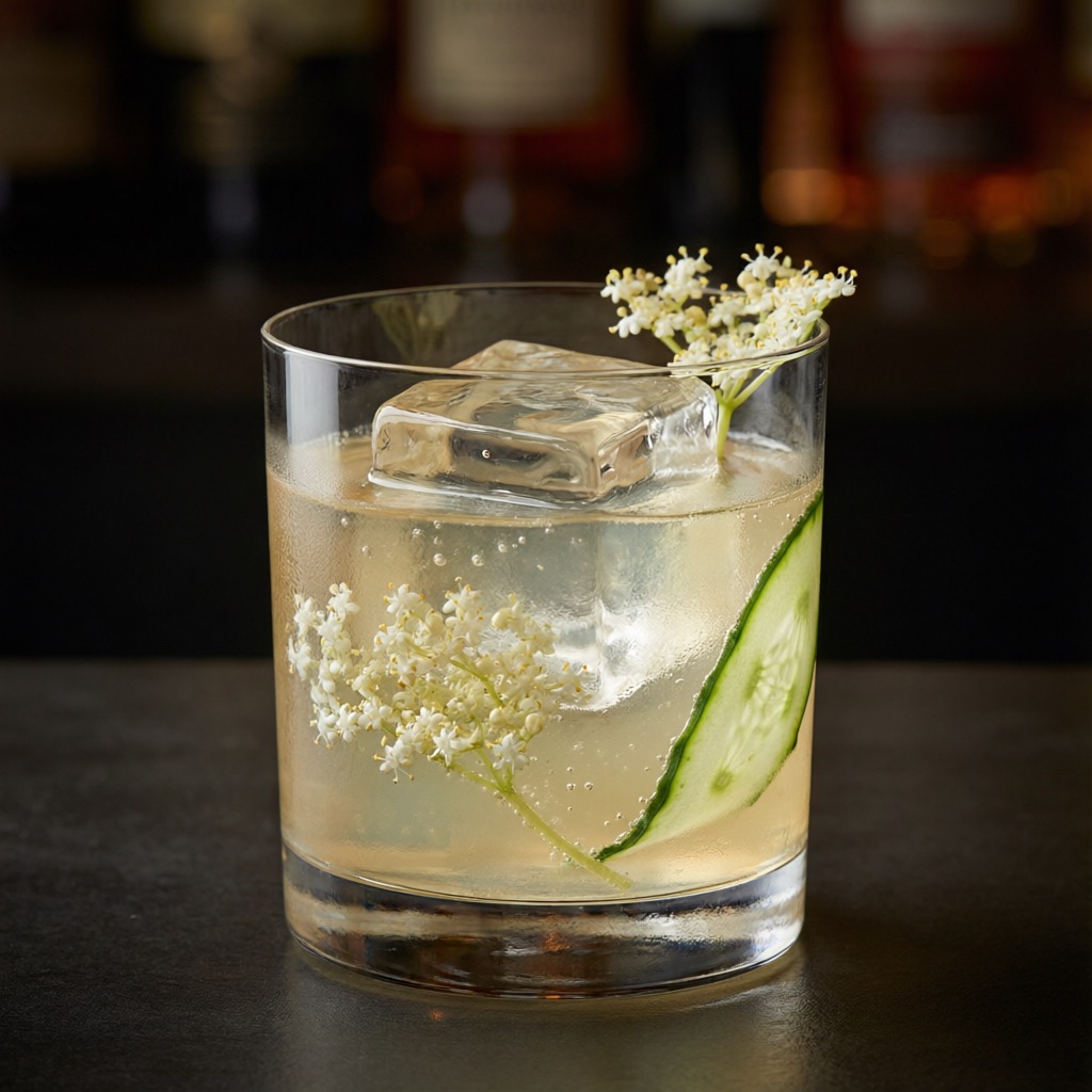 接骨木花金酒